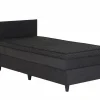 Bedbox BOX53 120x200cm - stof - antraciet