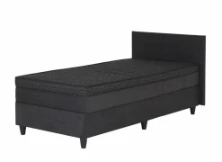 Bedbox BOX53 80x200cm - stof - antraciet