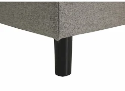 Bedbox Miralindo 160x200cm - stof - nordic ash elektrisch