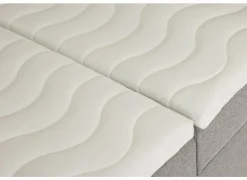 Bedbox Miralindo 180x200cm - stof - nordic ash elektrisch