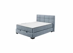 Bedbox Nagol A 140x200cm - stof - blauw met opbergruimte