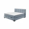 Bedbox Nagol A 180x200cm - stof - blauw met opbergruimte