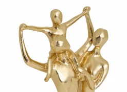 Beeld Hapi Fam H28,5cm - polystone - goud