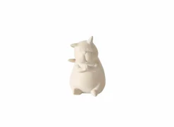 Beeldje Catty H12,5cm - polystone - beige