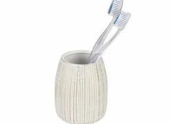 Beker Pascoli  Ø9cm - keramiek - wit & goud