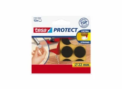 tesa Beschermviltjes Ø2,2cm bruin