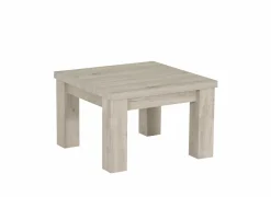 Bijzettafel Etna 68x68cm - decor - millenium eik & lichtgrijs