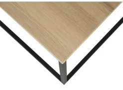 Bijzettafel Fetich 60x60cm - eik massief - naturel