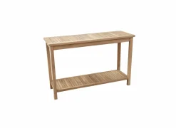 Bijzettafel Garden 120x40cm - naturel - teak massief