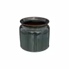 Bloempot Bota H15cm - keramiek - blauw