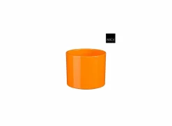 Mica Bloempot Era H12,5cm keramiek oranje
