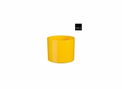 Mica Bloempot Era H12,5cm keramiek geel