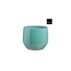 Mica Bloempot Matteo H24cm - terracotta - turquoise
