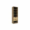 Boekenkast Kato 70x45x217cm - melamine - etna eik