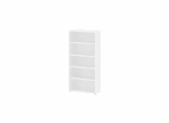 Boekenrek Prima 89x40x186cm - decor - wit