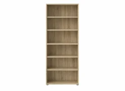 Boekenrek Prima 89x40x222cm - decor - eik