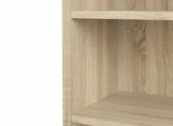 Boekenrek Prima 89x40x222cm - decor - eik