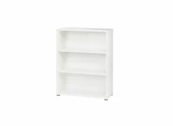 Boekenrek Prima 89x40x113cm - decor - wit