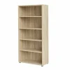Boekenrek Prima 89x40x186cm - decor - eik