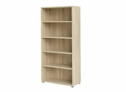 Boekenrek Prima 89x40x186cm - decor - eik