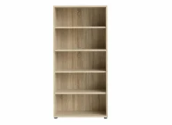 Boekenrek Prima 89x40x186cm - decor - eik