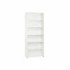 Boekenrek Prima 89x40x222cm - decor - wit