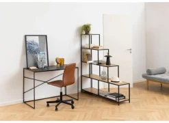 Boekenrek 135x35x150cm - decor - eik