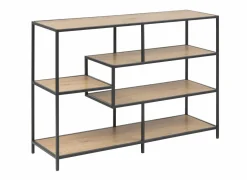 Boekenrek 114x35x78cm - decor - eik