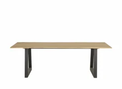 Boomstamtafel Sherwood 240x100cm - eik massief - naturel