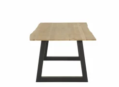 Boomstamtafel Sherwood 240x100cm - eik massief - naturel