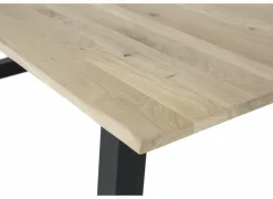 Boomstamtafel Sherwood 240x100cm - eik massief - naturel