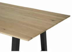 Boomstamtafel Sherwood 240x100cm - eik massief - naturel