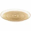 Bord Celeste Ø33cm - glas - goud