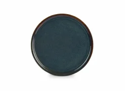 Salt & Pepper Bord Cirro Ø34cm - porselein - groen