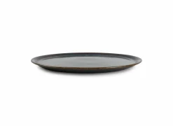 Salt & Pepper Bord Cirro Ø34cm - porselein - groen