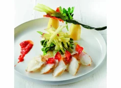 Bonbistro Bord Gusto Ø19cm - porselein - wit