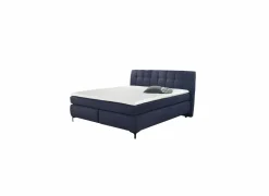 Boxspring Gitta 140x200cm - stof - blauw