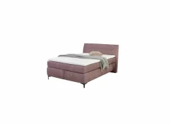 Boxspring Gitta 140x200cm - stof - roze