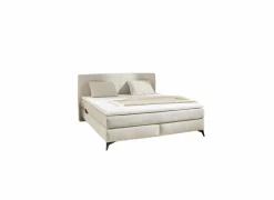 Boxspring Kira Normal 180x200cm - stof - beige