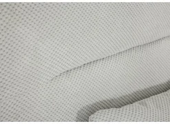 Boxspring Simone 160x200cm - stof - ecru met opbergruimte