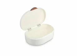 Salt & Pepper Broodtrommel Crust 33,5x21cm - metaal - beige