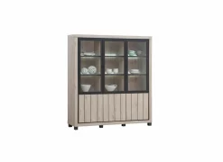 Buffetkast Eureka 190cm - decor - natural oak & black