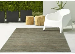 Buitentapijt Brandon 120x170cm - polypropyleen - donkerbruin