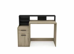 Bureau Delphi  126x60cm - decor - zwart & eik