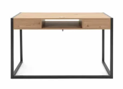 Bureau Denver 120x75cm - decor - artisanale eik & antraciet