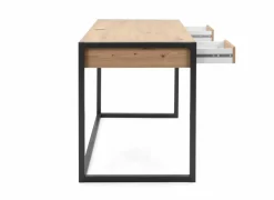 Bureau Denver 120x75cm - decor - artisanale eik & antraciet
