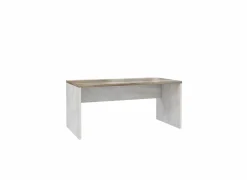 Bureau Duro 160x80x72cm - decor - pine white & antique oak