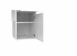 Bureau Function plus 149x48x78cm - decor - hoogglans wit