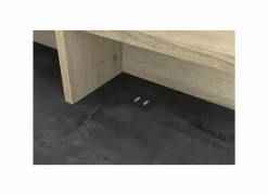 Bureau Malicia 122x59cm - decor - eik & zwart