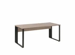Bureau Rio 2 140x80x73cm - melamine - humus eik